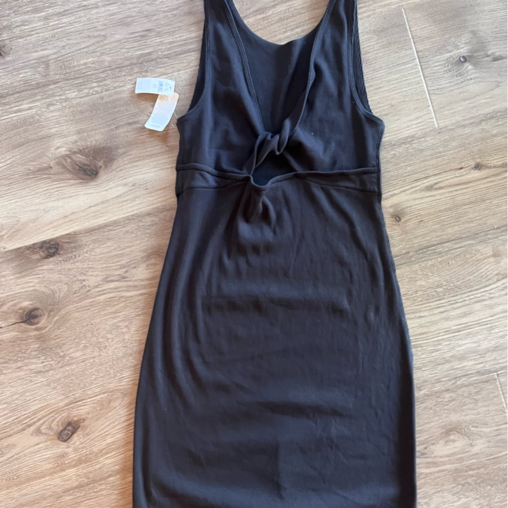 Aerie twist front dress